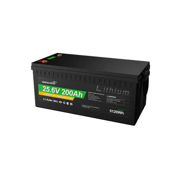 LiFePO4 Battery 25.6V 200Ah