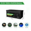 LiFePO4 Battery 25.6V 100Ah
