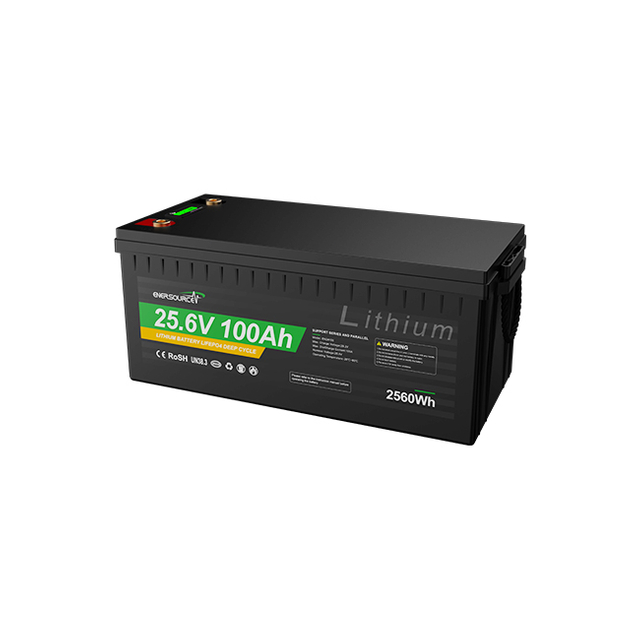LiFePO4 Battery 25.6V 100Ah