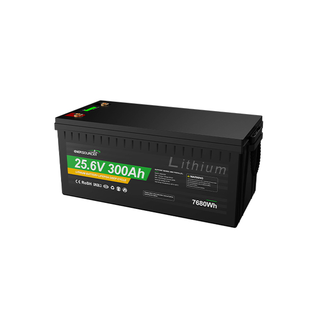 LiFePO4 Battery 25.6V 300Ah