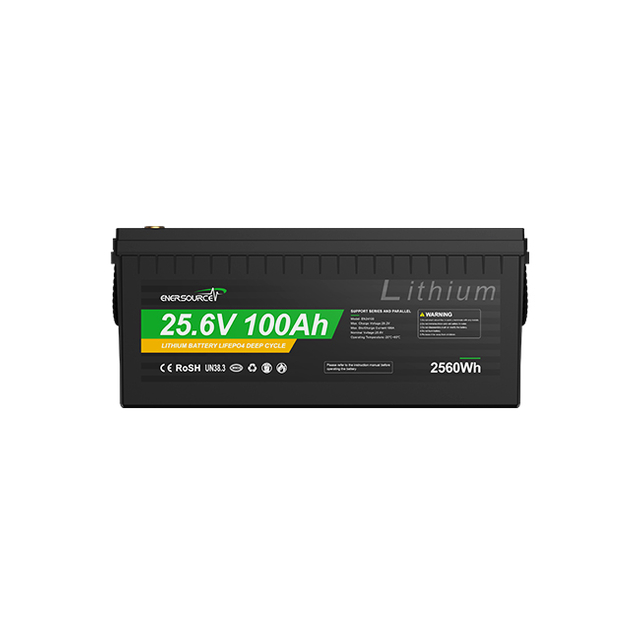 LiFePO4 Battery 25.6V 100Ah
