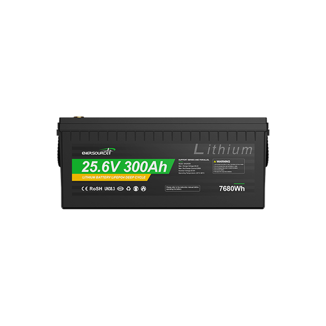 LiFePO4 Battery 25.6V 300Ah