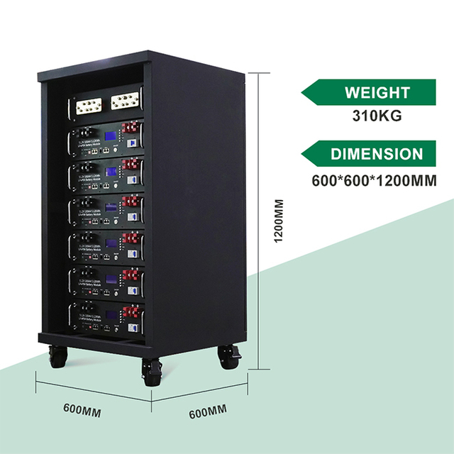 Rack Mount Cabinet 51.2V 400-600Ah